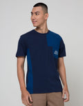 Details Short Sleeve T-Shirt Round Neck Cut N Sewn Pocket