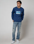 Details Atmospheric Photoprint Jumper Neck Sweatshirt