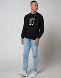 Details Sweatshirt Jumper Long Sleeve Print Costa