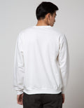 Details Embroidered Print Jumper Neck Sweatshirt