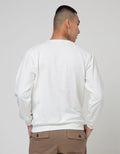 Details Sweatshirt Jumper Long Sleeve Round Neck Print Emboss Boundless