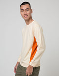 Details Sweatshirt Jumper Round Neck Cut N Sewn
