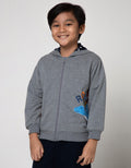 Little M Jacket Terry Dino Bordir Roar