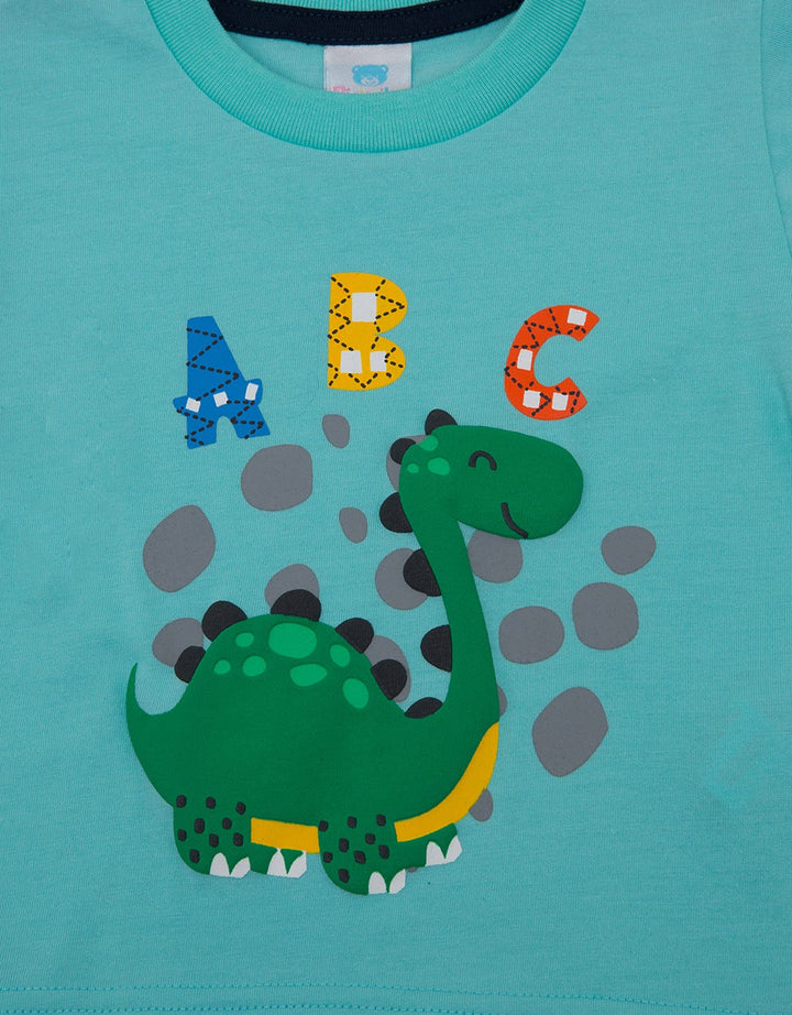 Pipiniko Short Sleeve T-Shirt Dino Abc