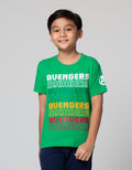 Marvel T-Shirt Avengers Tulisan Warna Anak Kaki-Laki