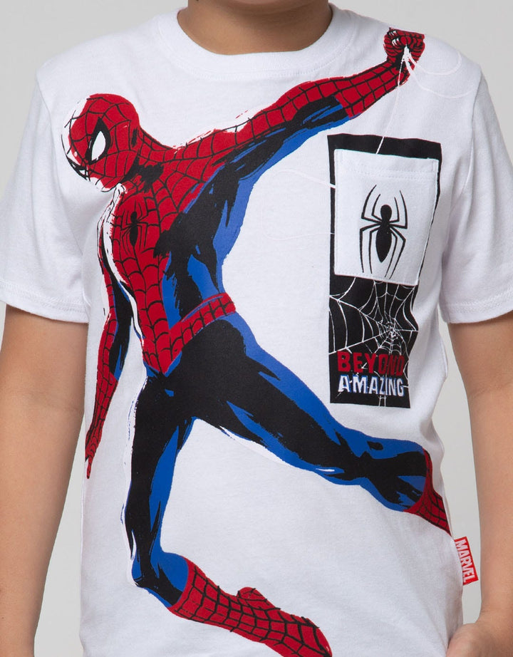 Marvel T-Shirt Spiderman Fly Kantong