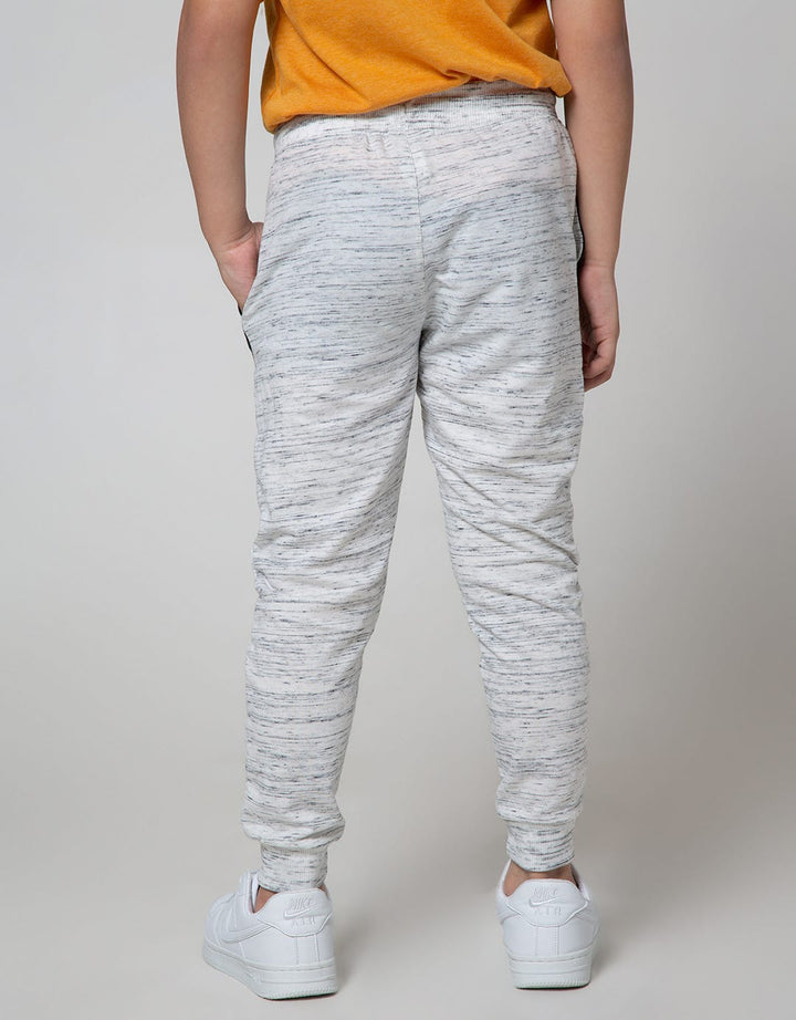 Aero Jogger Knitting Melange Space Round Plane