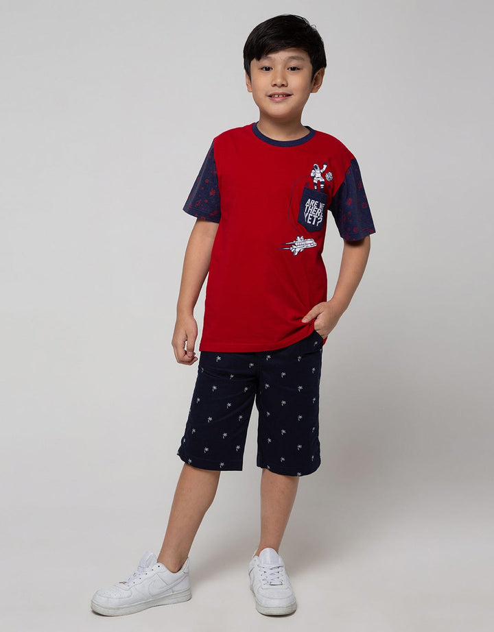 Aero Short Sleeve T-Shirt Print Combet Space There Yet