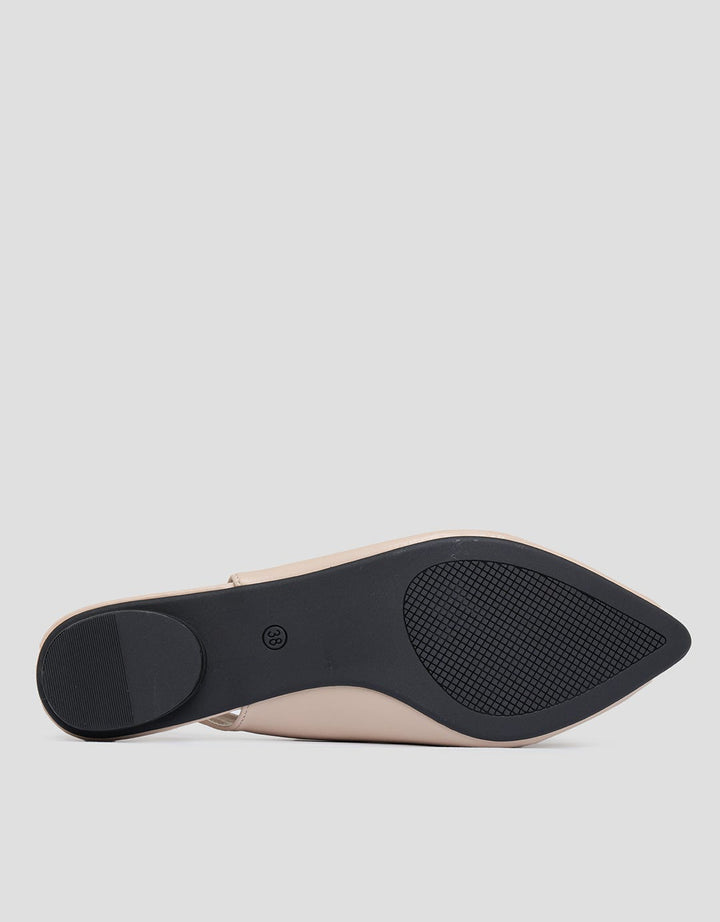 Laviola Last Flat Slingback Shoes Wanita