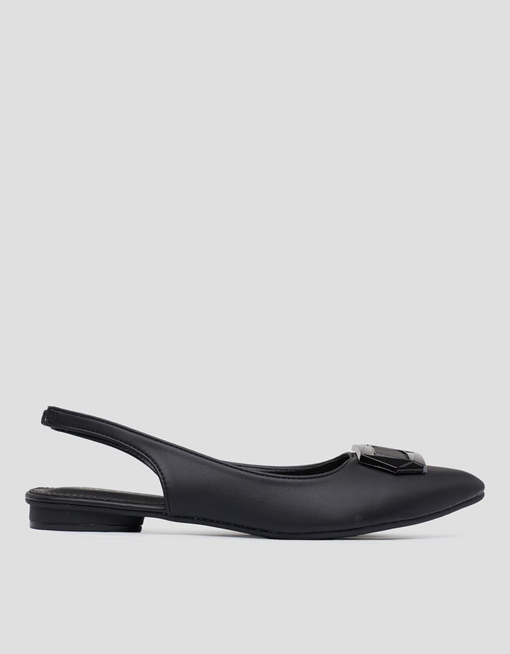 Laviola Last Flat Slingback Shoes Wanita