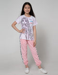 Disney Tie Dye Frozen Elsa Short Sleeve T-Shirt