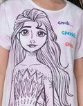 Disney Tie Dye Frozen Elsa Short Sleeve T-Shirt