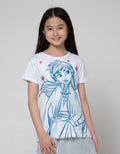 Disney Tie Dye Frozen Anna Short Sleeve T-Shirt