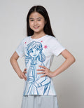 Disney Tie Dye Frozen Anna Short Sleeve T-Shirt