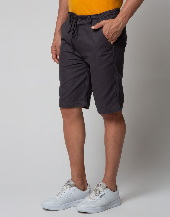Details of Short Pants Zipper Texture