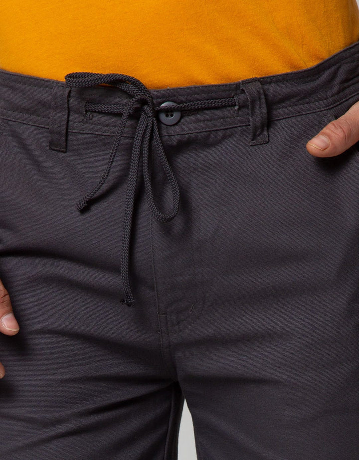 Details of Short Pants Zipper Texture