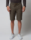 Details of Short Pants Zipper Texture