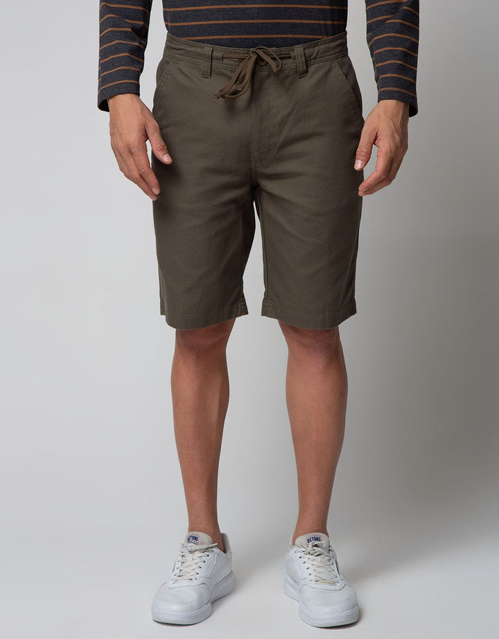 Details of Short Pants Zipper Texture