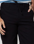 Details Short Pants Zipper Slub