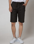 Details Short Pants Zipper Slub
