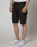 Details Short Pants Zipper Slub