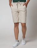 Details Short Pants Zipper Slub