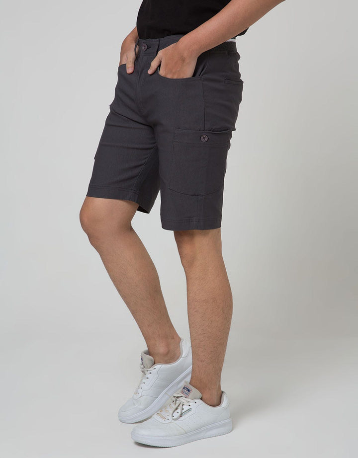 Details Short Pants Crop Zipper Cargo