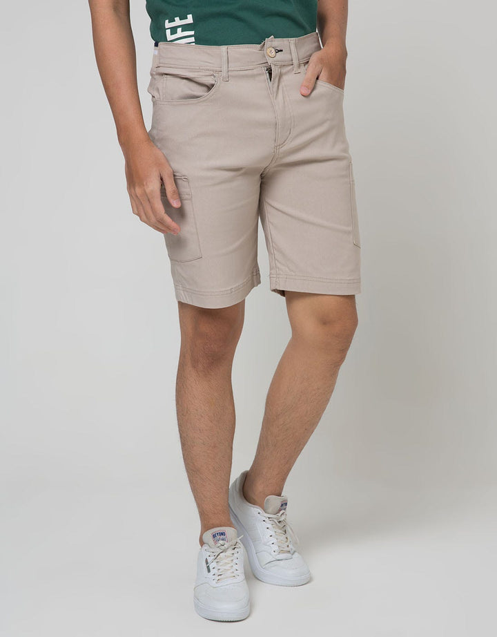 Details Short Pants Crop Zipper Cargo