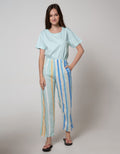 Nevada Long Pants Abstract Tie Dye