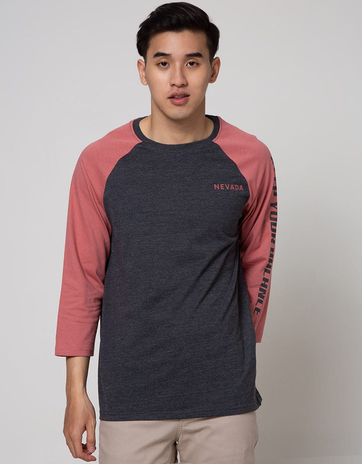 Nevada Long Sleeve Raglan T-Shirt Print Keep Your