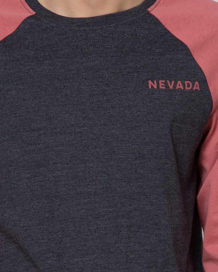 Nevada Long Sleeve Raglan T-Shirt Print Keep Your