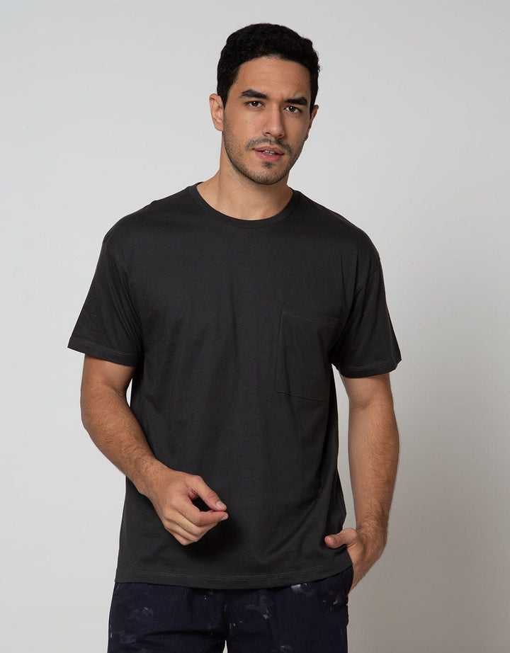 Nevada Short Sleeve T-Shirt Tencel Oversized Pocket