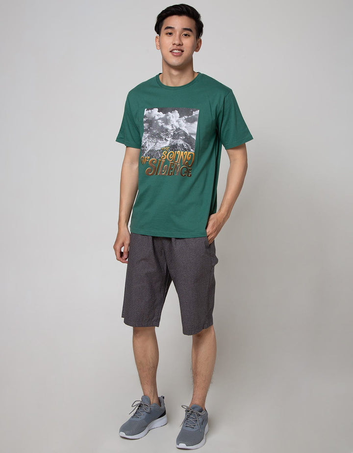 Nevada Short Sleeve T-Shirt Print Sound Silence