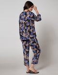 St. Yves Long Sleeve Pajama Pants Dry Palm Tree
