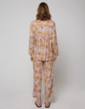 St. Yves Long Sleeve Pajama Pants Dry Palm Tree