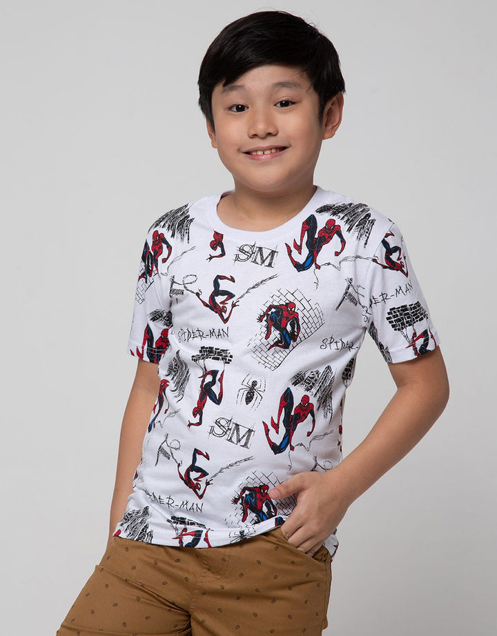 Marvel T-Shirt 2 Pack Spiderman Logo