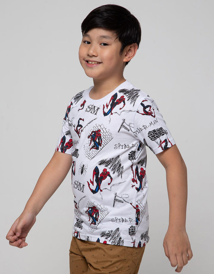 Marvel T-Shirt 2 Pack Spiderman Logo