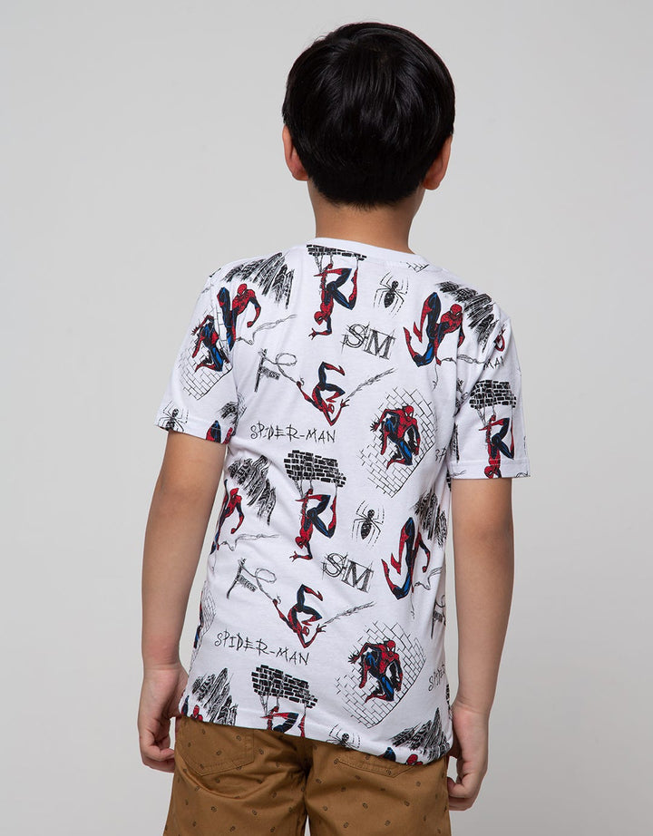 Marvel T-Shirt 2 Pack Spiderman Logo