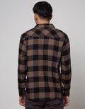 Nevada Long Sleeve Shirt Checked Flannel