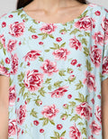 St. Yves Short Sleeve Midi Dress Mawar Classic