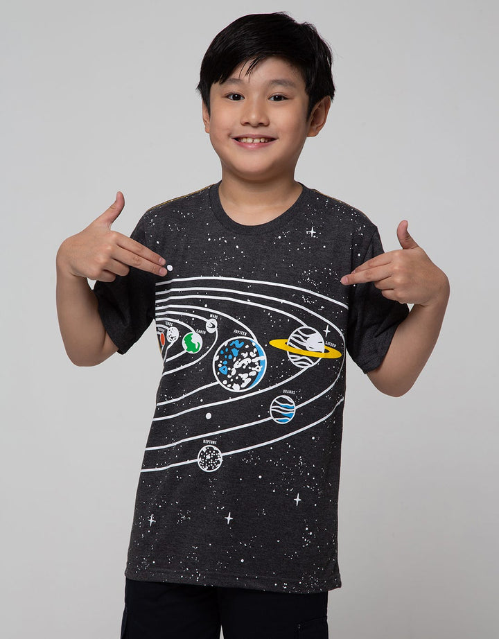 Aero Short Sleeve T-Shirt Print Regu Orbit Planet Prorbit