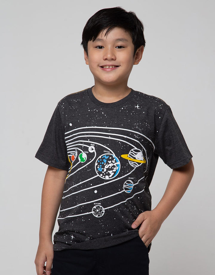 Aero Short Sleeve T-Shirt Print Regu Orbit Planet Prorbit