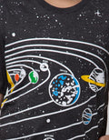 Aero Short Sleeve T-Shirt Print Regu Orbit Planet Prorbit