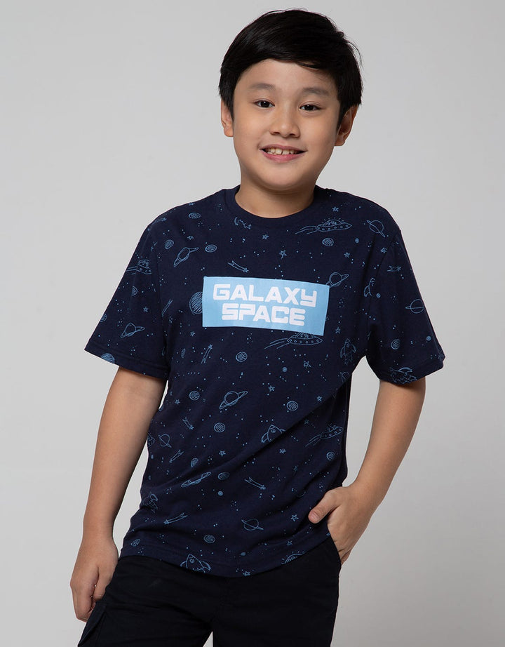 Aero Short Sleeve T-Shirt Full Print Regu Galaxy Space