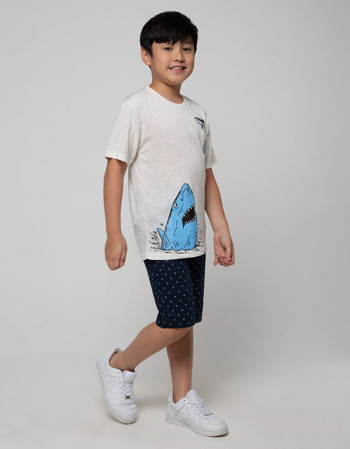 Aero Short Sleeve T-Shirt Melange Dot Jawso
