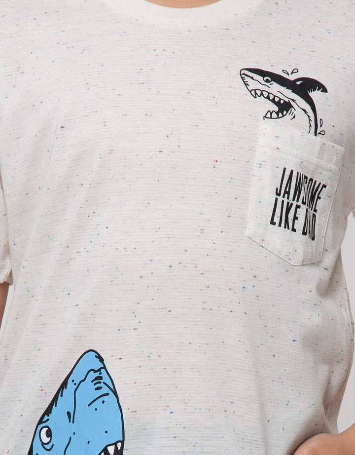 Aero Short Sleeve T-Shirt Melange Dot Jawso