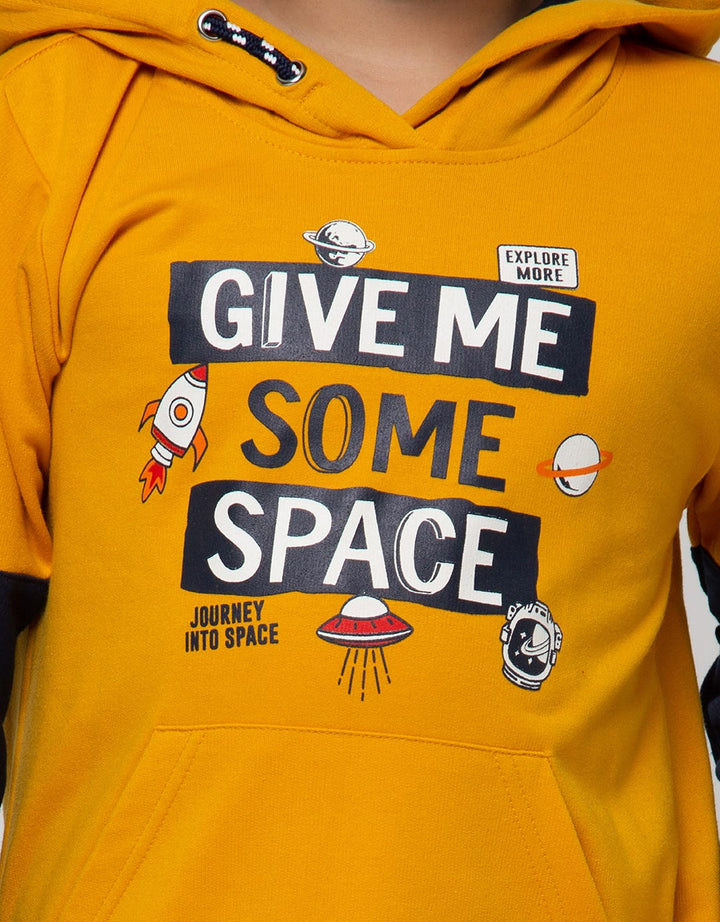 Aero Sweatshirt Hoody Knitting Side Space