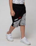 Aero Shorts Knit Check Spacetour