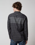 Cardinal Jeans Kemeja Koko Lengan Panjang Stripe