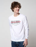 Cardinal Jeans T-Shirt Lengan Panjang Print Original